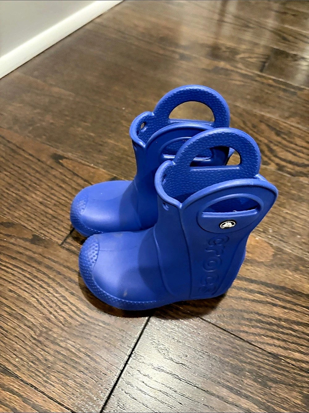 Crocs Handle It Rain Boot Kids Blue